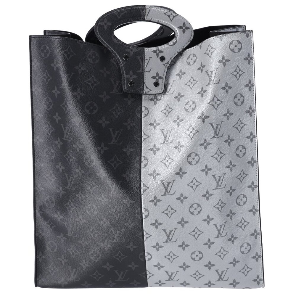 Louis Vuitton Monogram Eclipse Split Tote Bag M43… - image 1